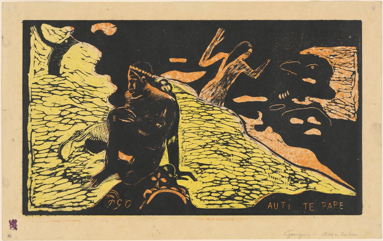 Auti te Pape (Donne al Fiume) da Paul Gauguin