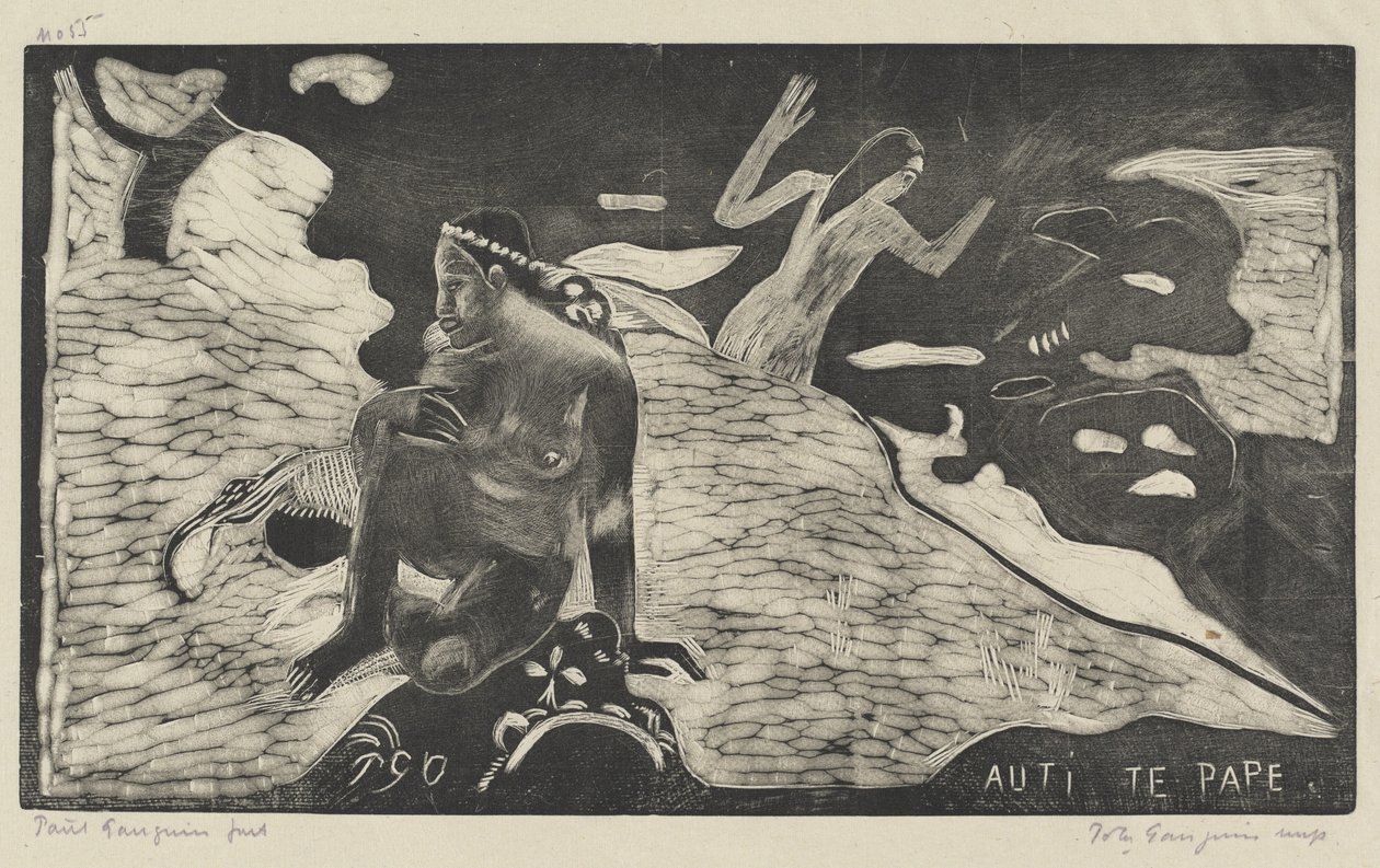 Auti te Pape (Donne al fiume) da Paul Gauguin