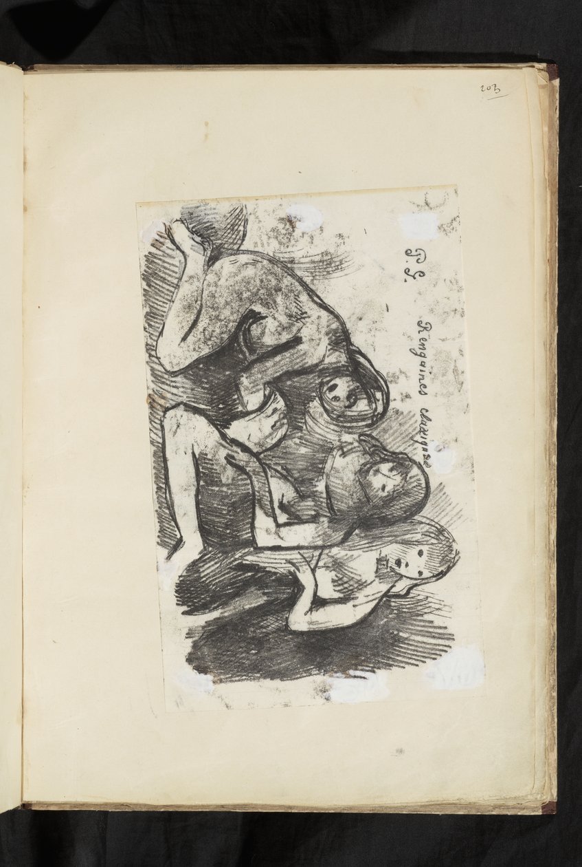 Avant et après - Frammento della Natività da Paul Gauguin