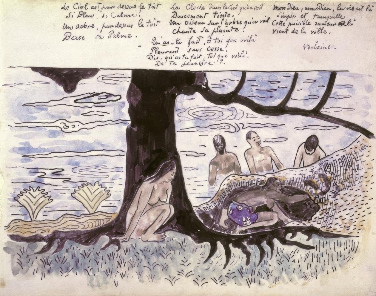 Bagnanti da Paul Gauguin