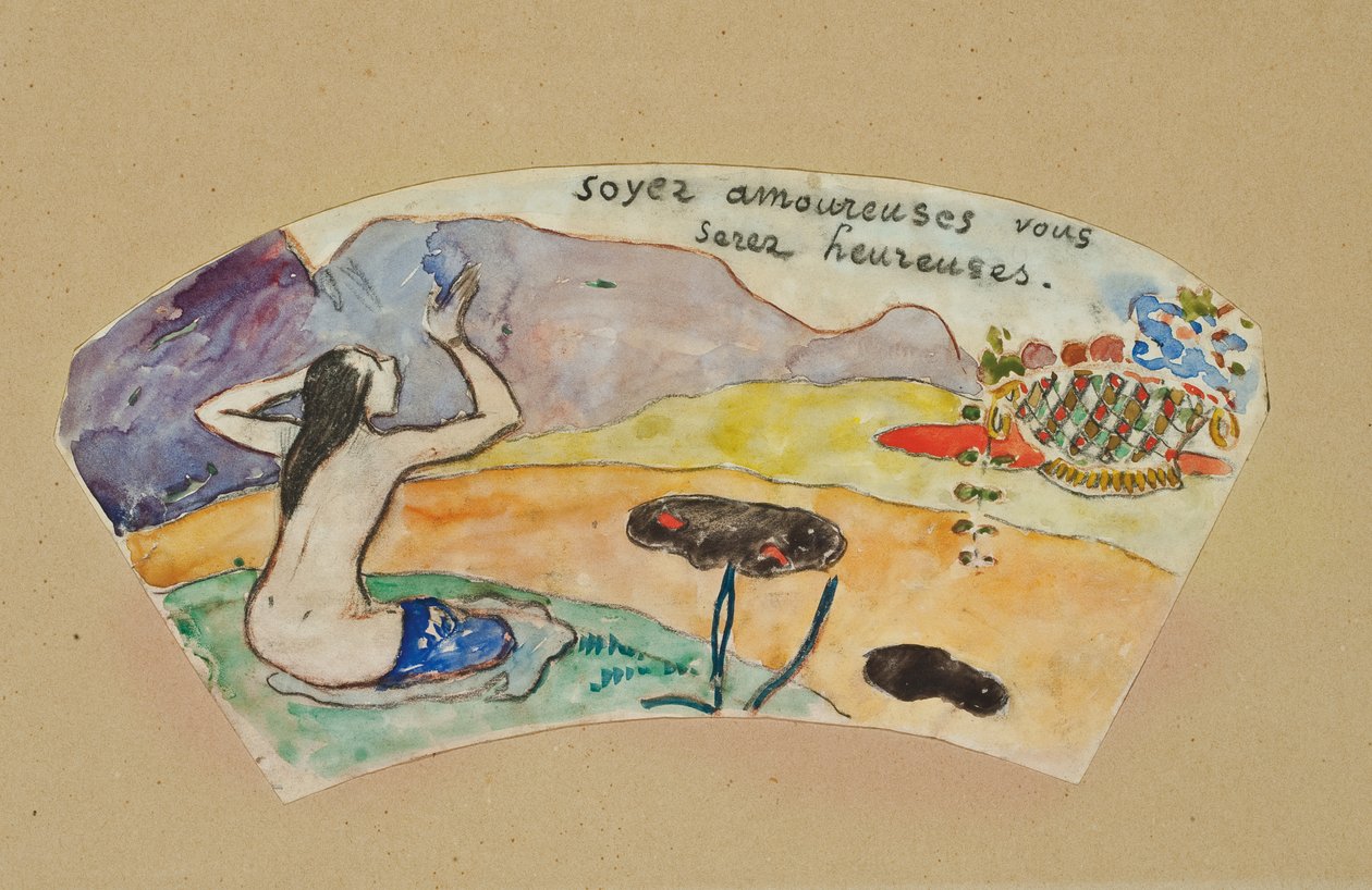 "Sii innamorato sarai felice" da Paul Gauguin