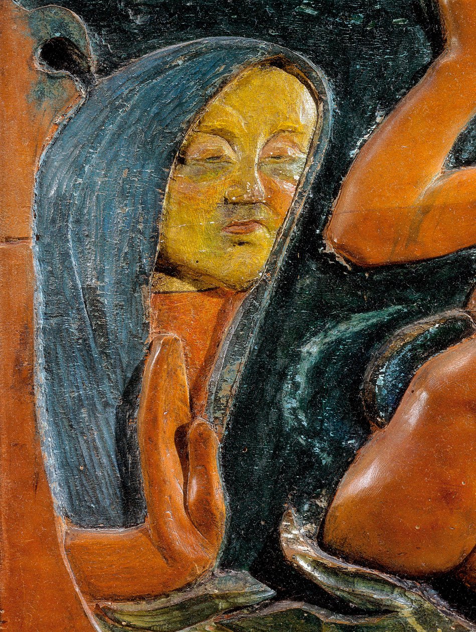 Sii misterioso (dettaglio) 1890 da Paul Gauguin