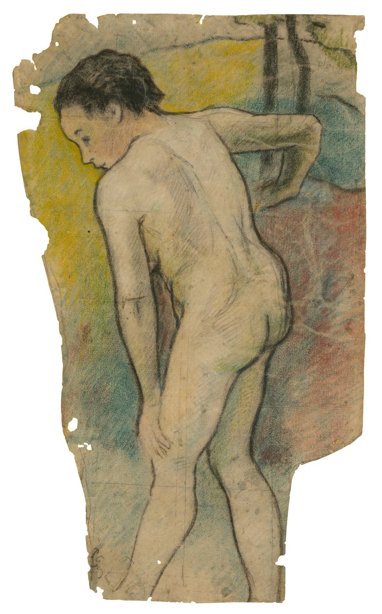 Bagnante bretone, 1886-87 da Paul Gauguin