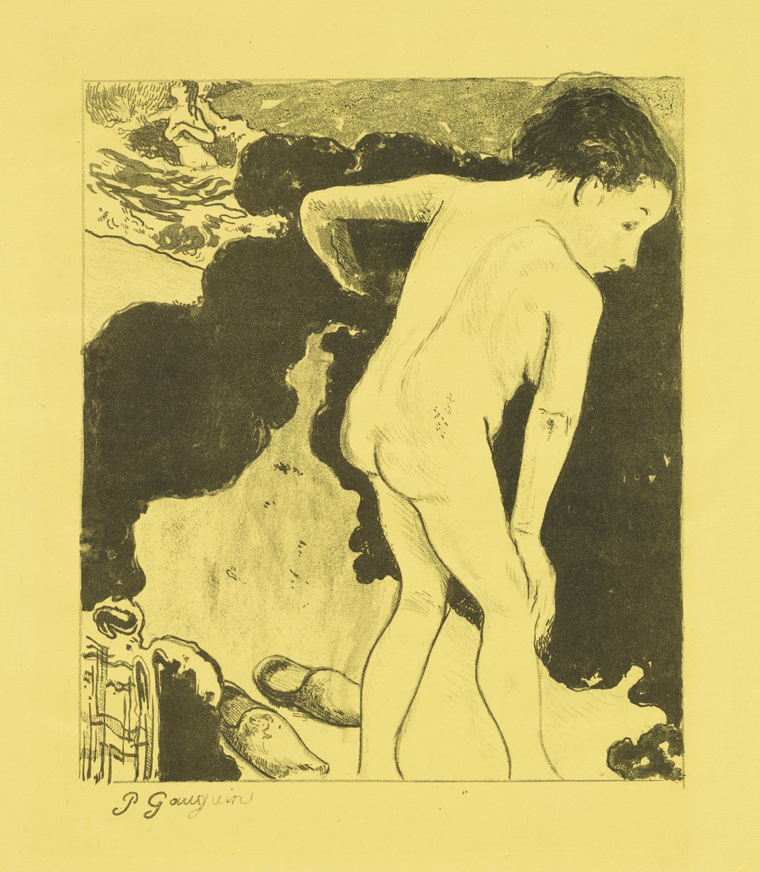 Bagnanti bretoni da Paul Gauguin
