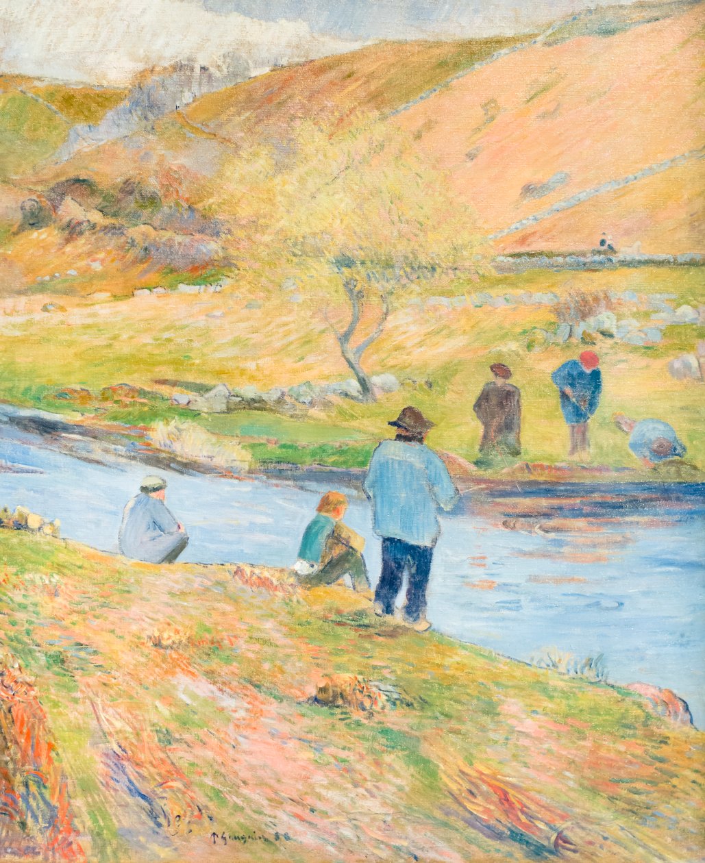 Pescatori bretoni da Paul Gauguin