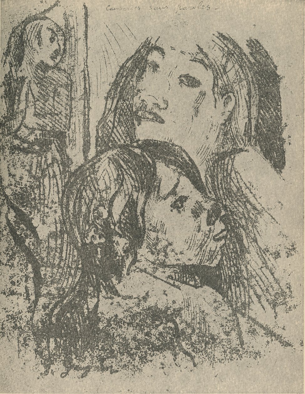 Conversazione Senza Parole, 1936 da Paul Gauguin