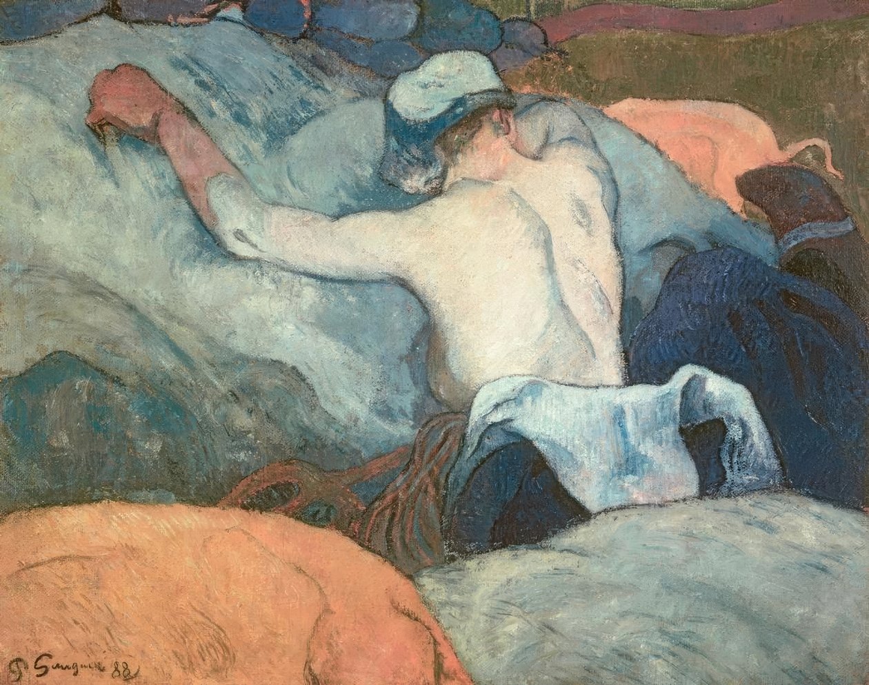 Nel fieno da Paul Gauguin