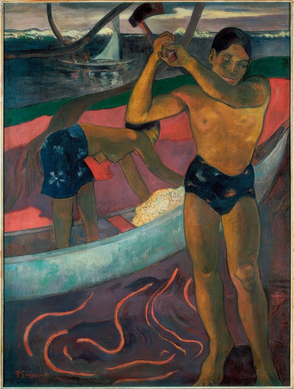 Il taglialegna di Pia da Paul Gauguin