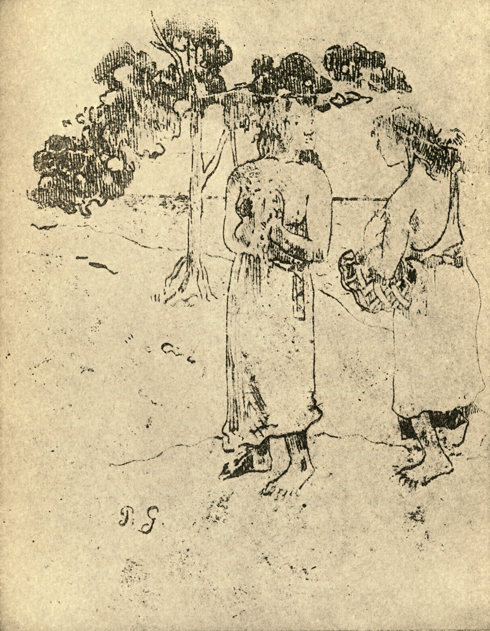 Disegno, 1936 da Paul Gauguin