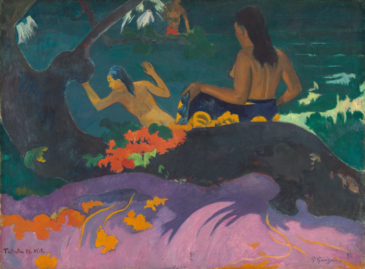 Fatata te Miti (By the Sea) da Paul Gauguin