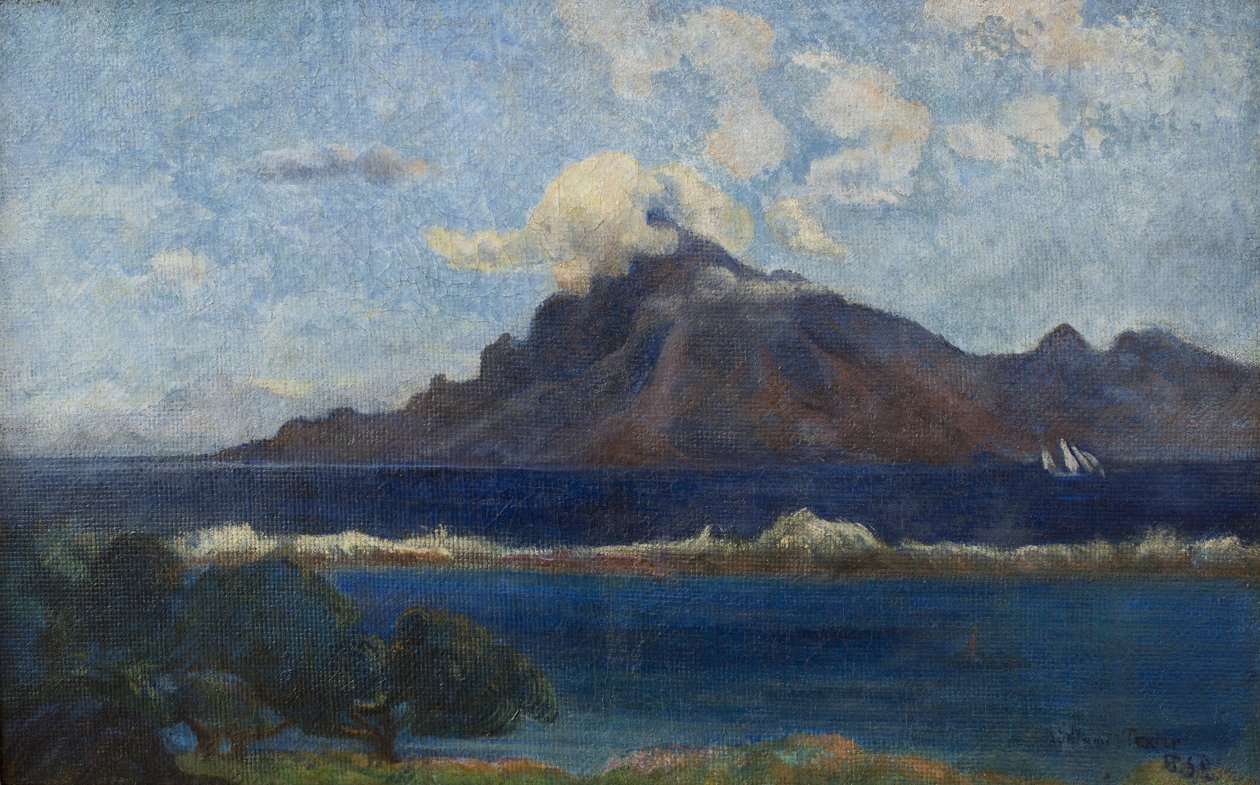 Francese: Paysage de Te vaa da Paul Gauguin