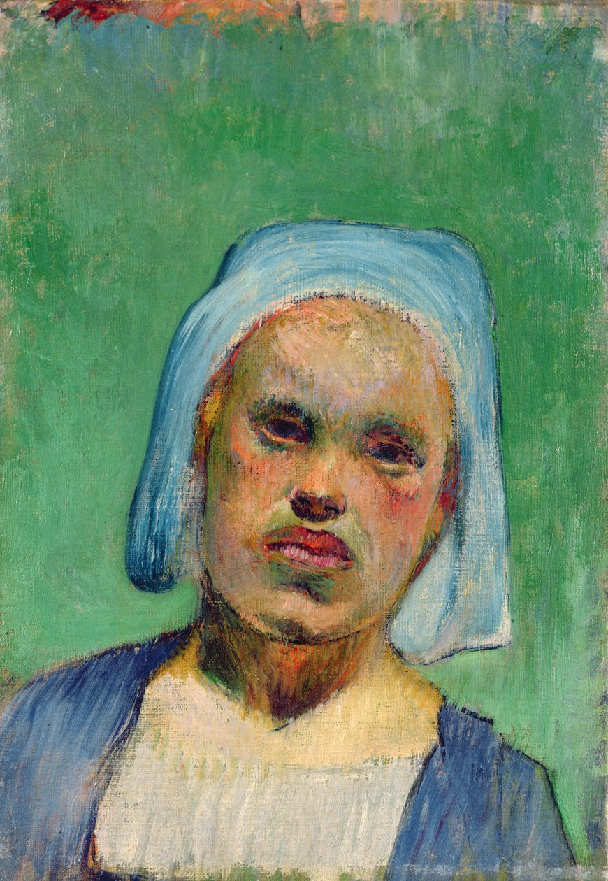 Testa di un bretone da Paul Gauguin