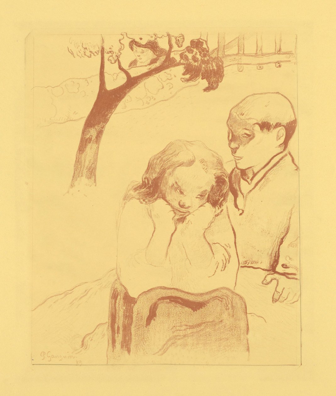 Miseria umana da Paul Gauguin