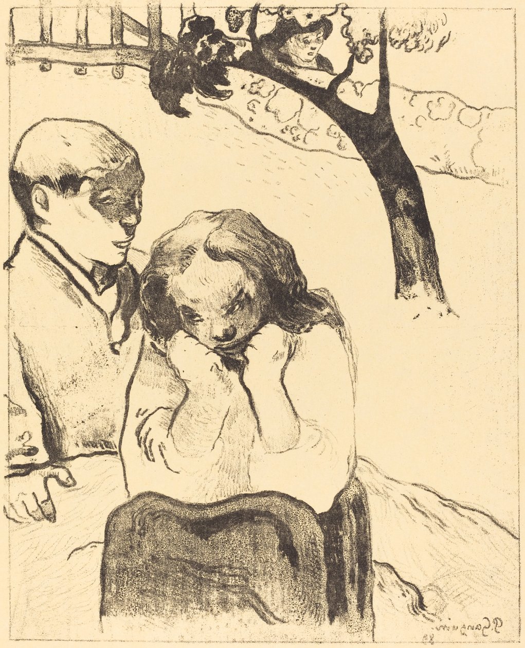 Dolore umano da Paul Gauguin