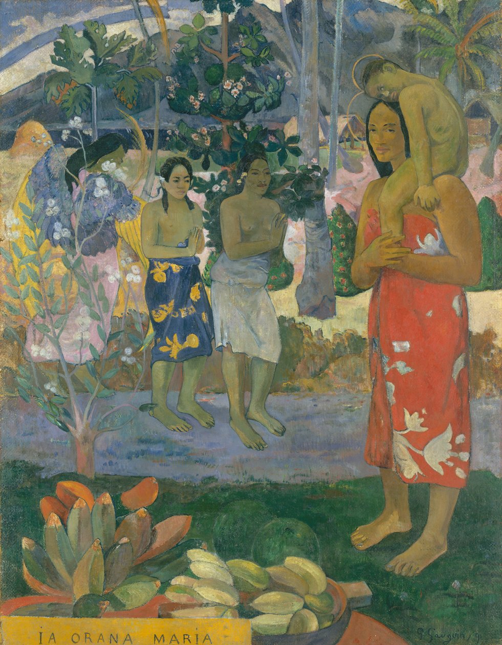 Ia Orana Maria Ave Maria, 1891 da Paul Gauguin