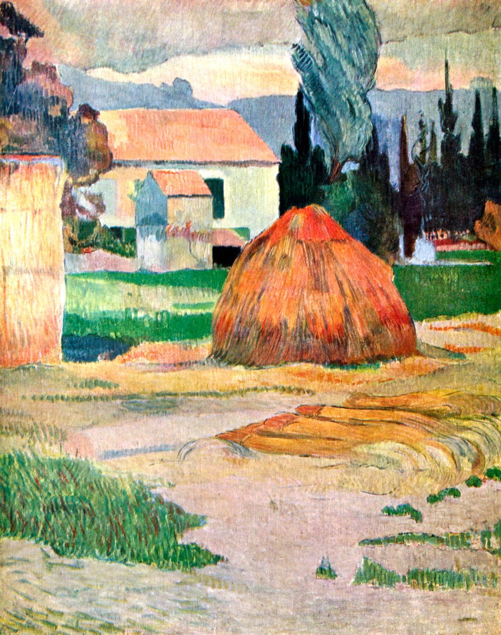 Paesaggio in Bretagna da Paul Gauguin