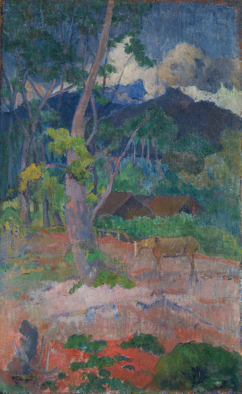 Paesaggio con Cavallo da Paul Gauguin