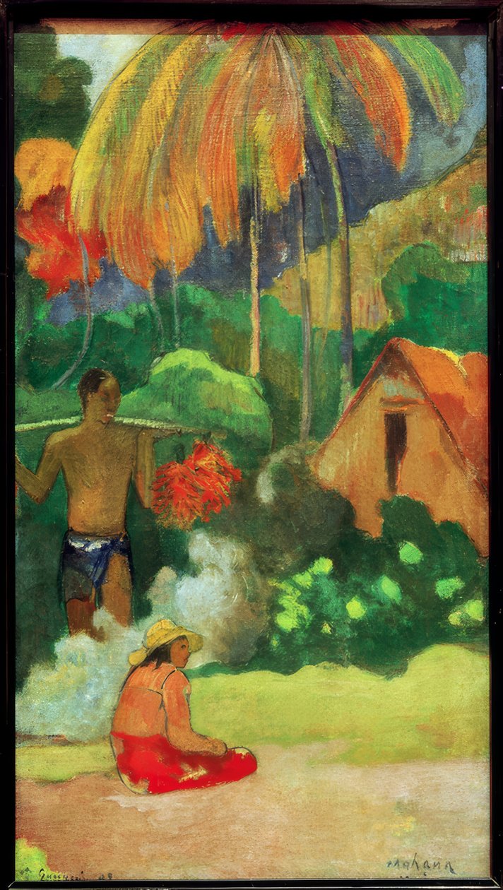 Mahana maa II da Paul Gauguin