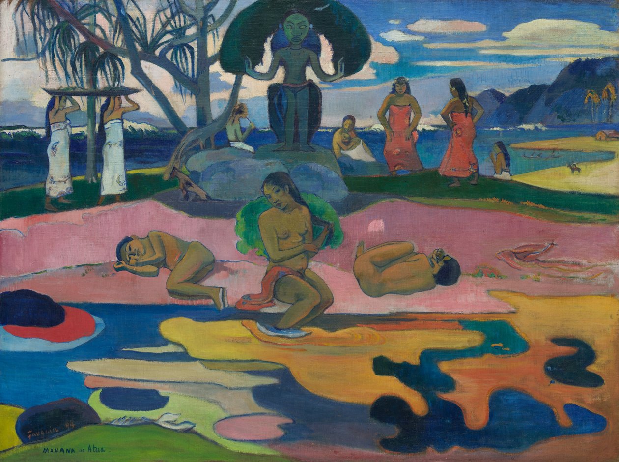 Mahana no atua (Giorno del Dio) da Paul Gauguin