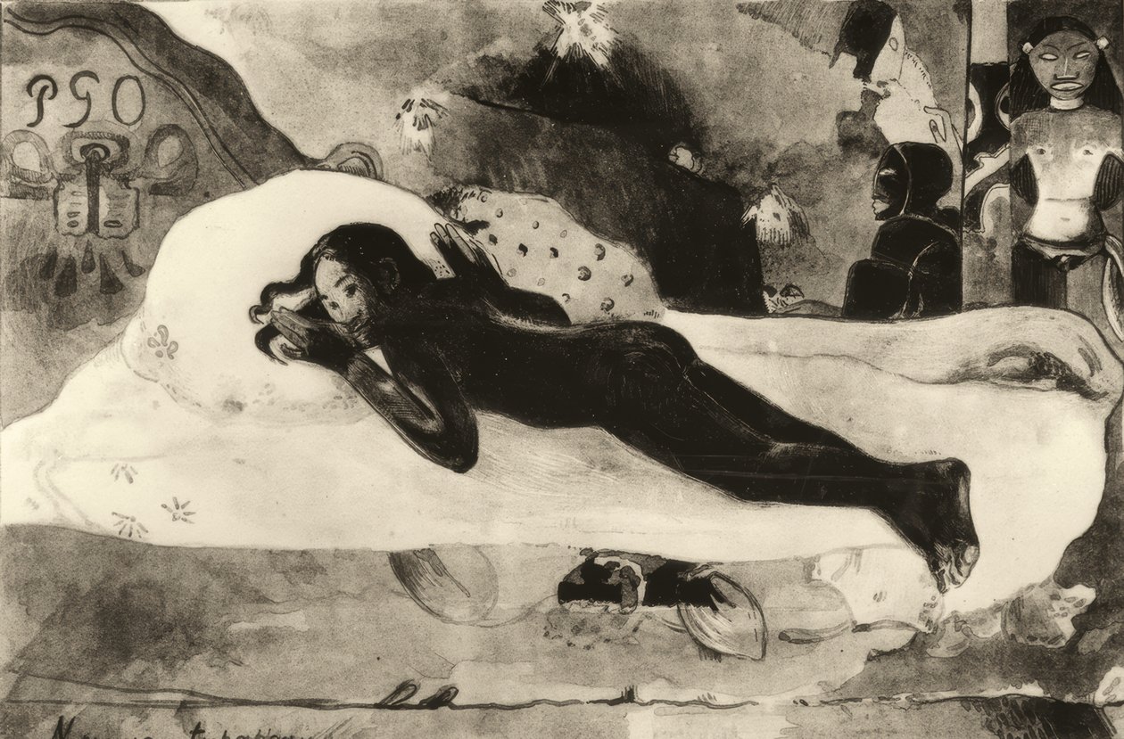 Manao Tupapau da Paul Gauguin