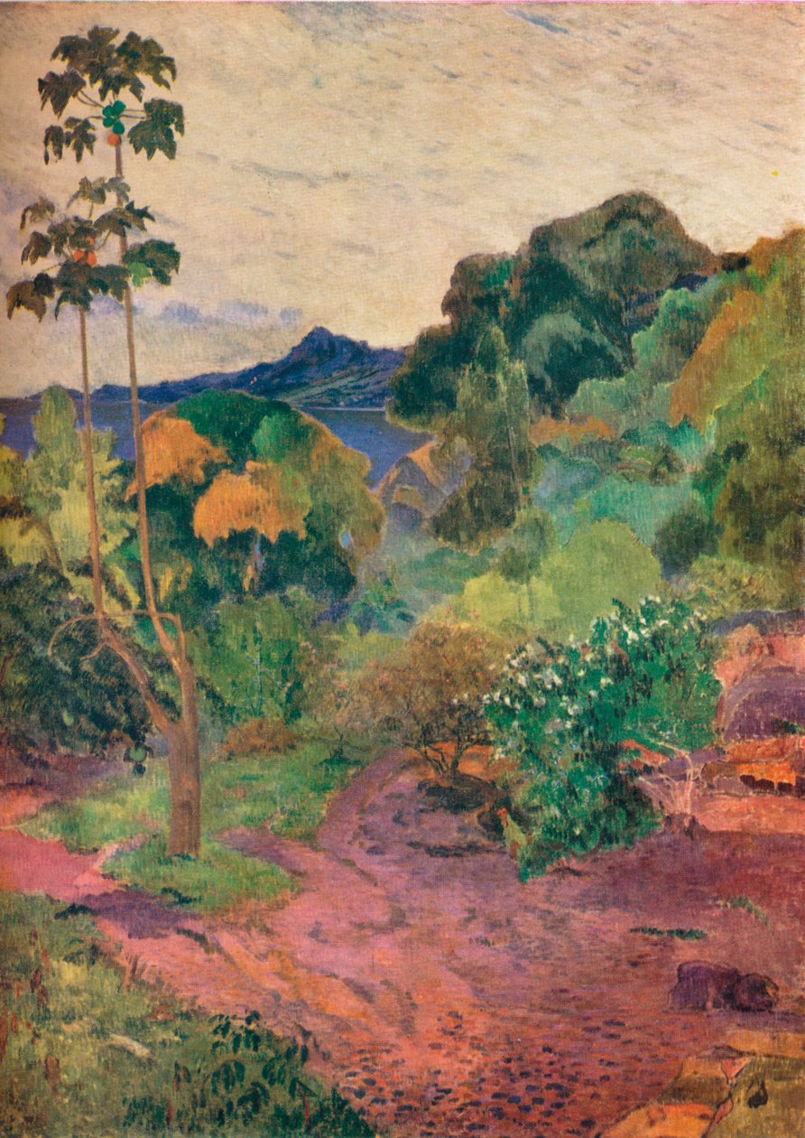 Paesaggio della Martinica, 1887 da Paul Gauguin