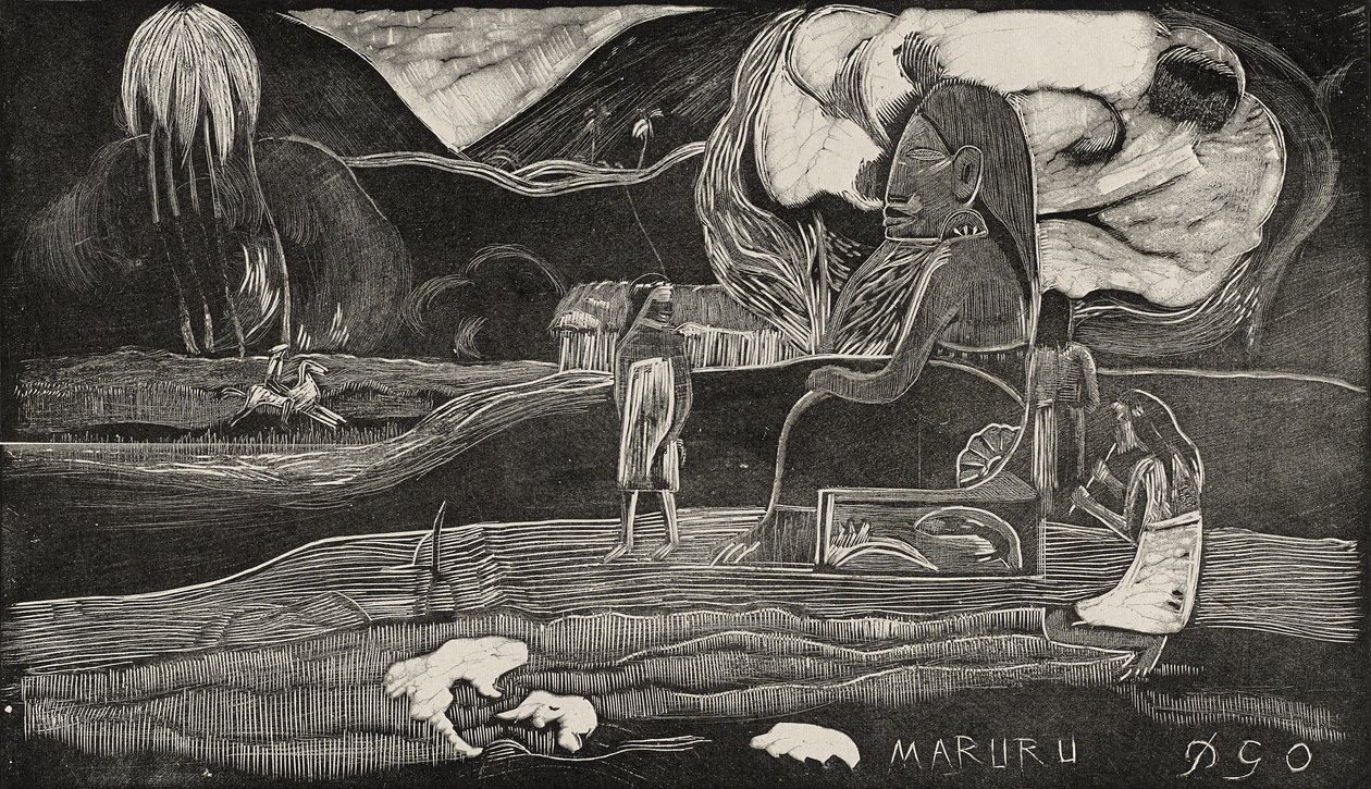 Maruru (Offerte di gratitudine) da Paul Gauguin