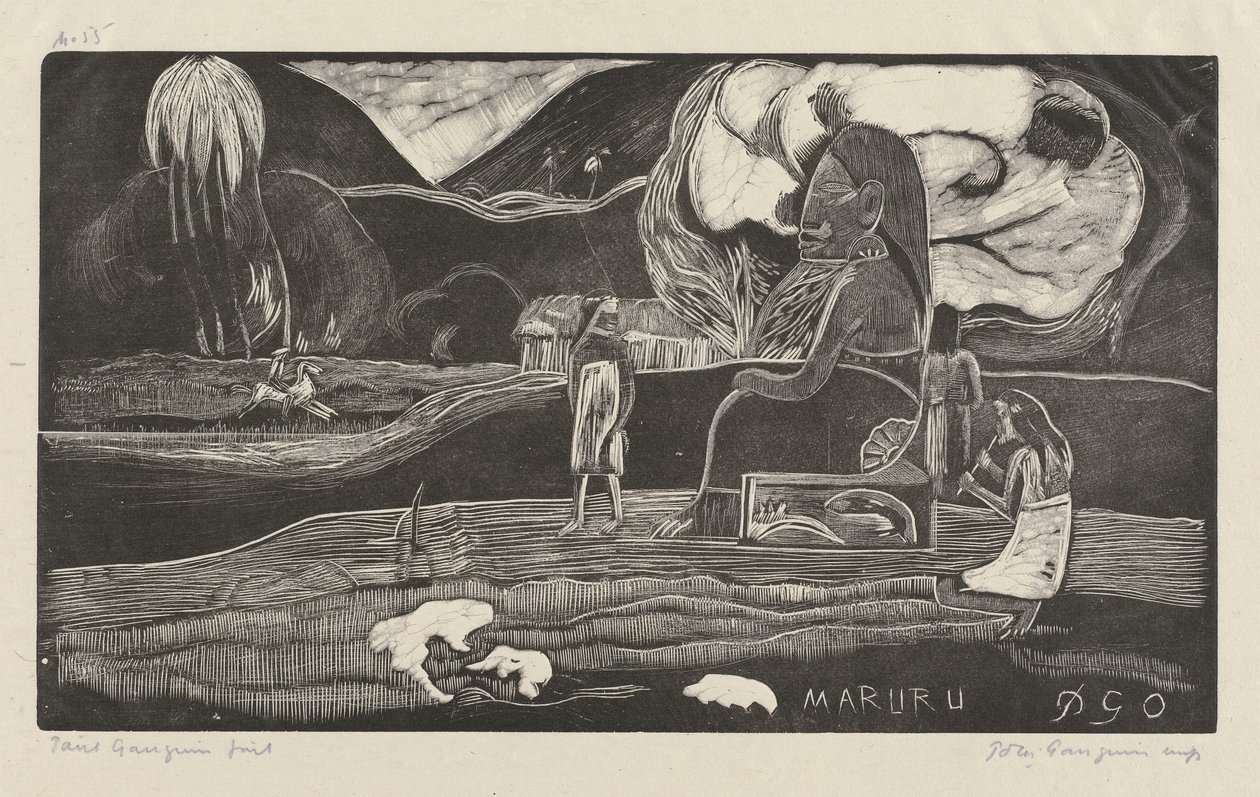 Maruru (Grazie) da Paul Gauguin