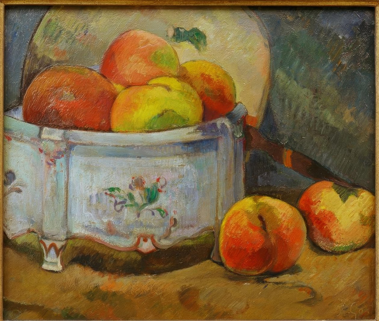 Natura morta con pesche da Paul Gauguin