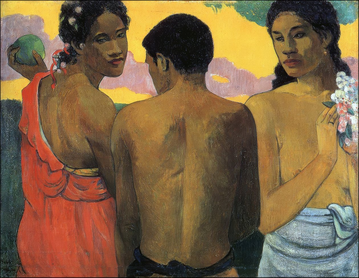 Tre tahitiani da Paul Gauguin