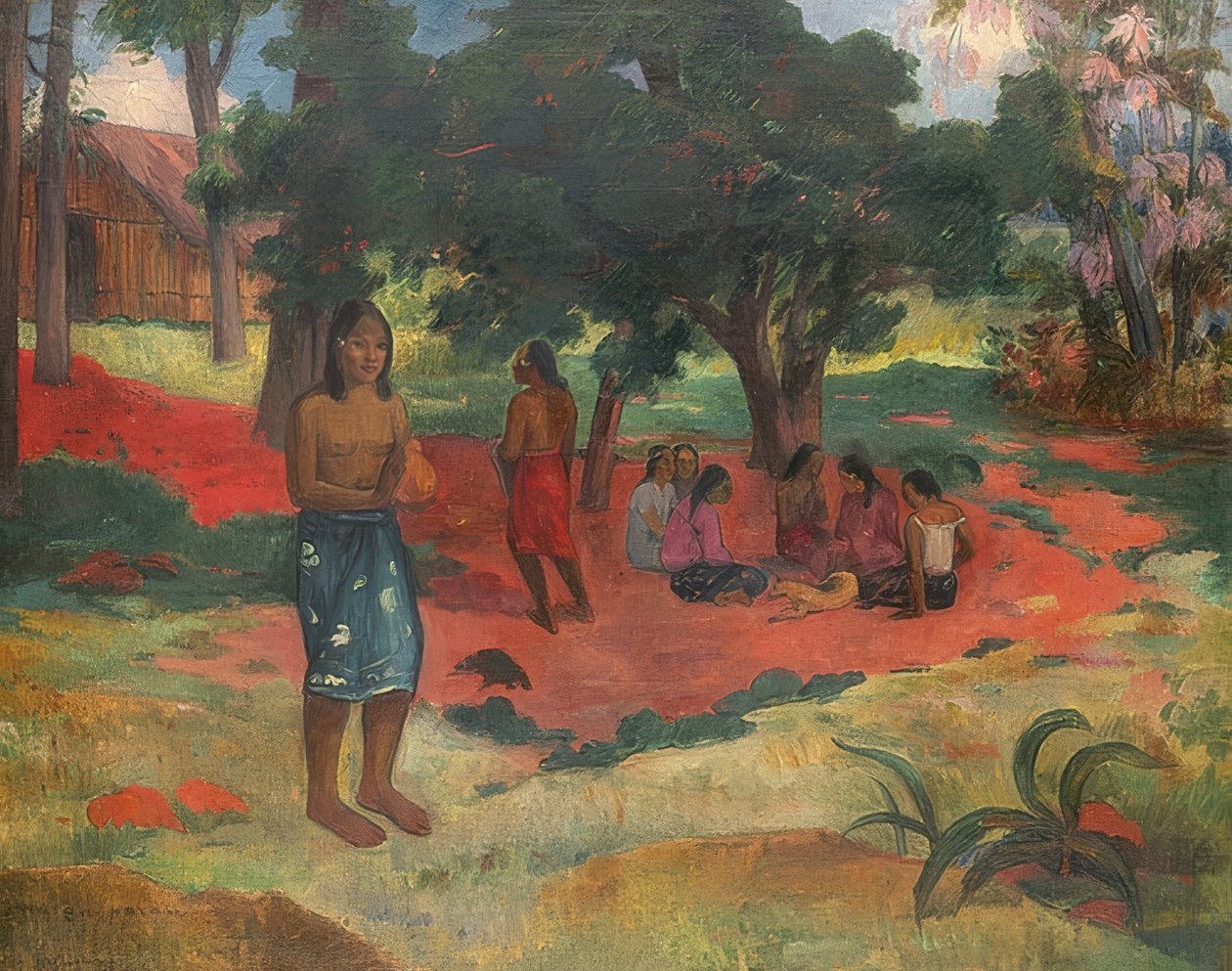 Parau Parau (Parole sussurrate). 1892 da Paul Gauguin