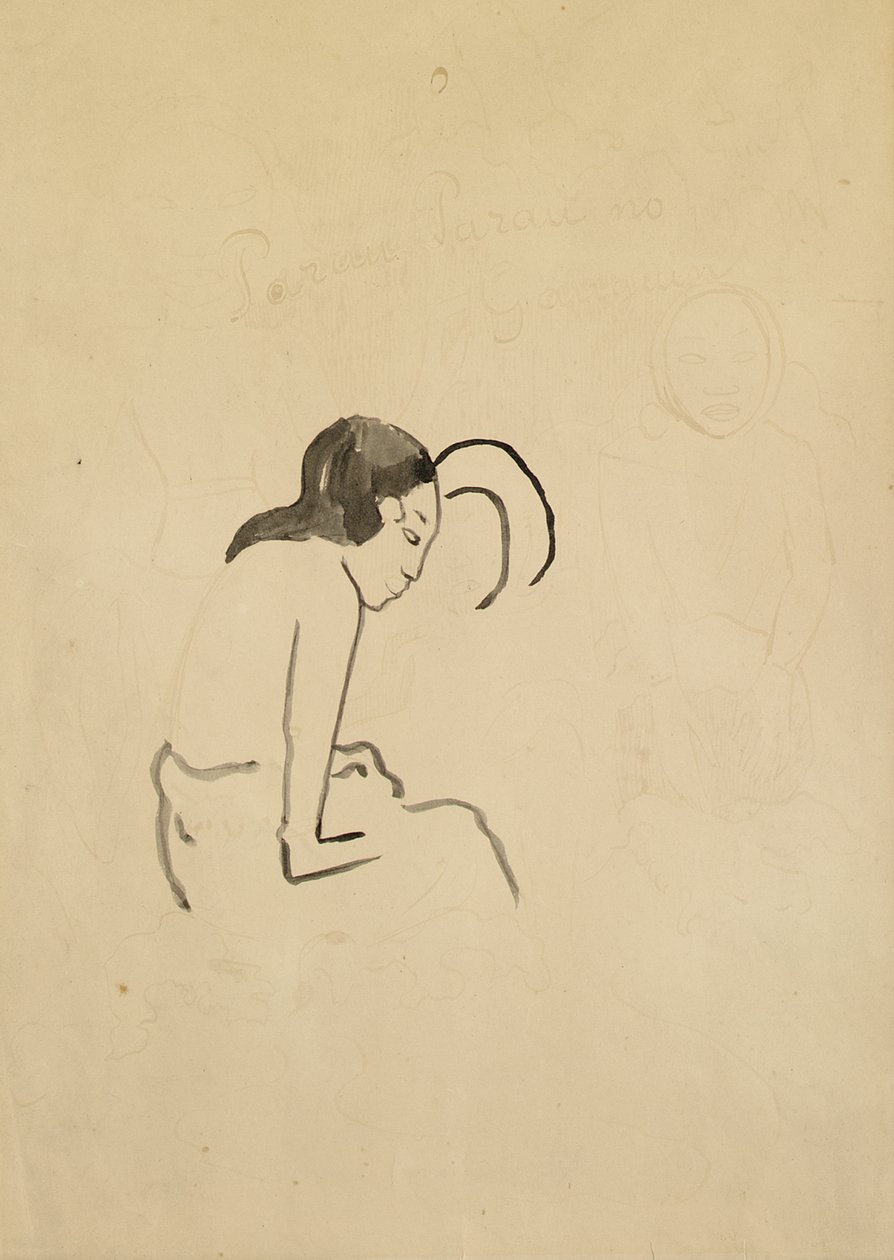 Parau Parau da Paul Gauguin