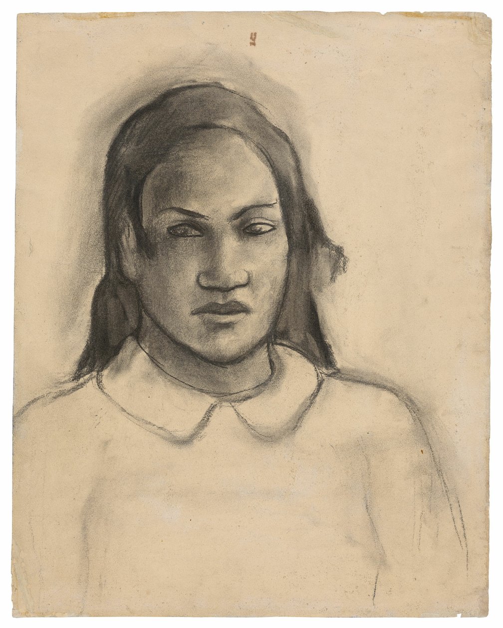 Ritratto di Tehamana da Paul Gauguin