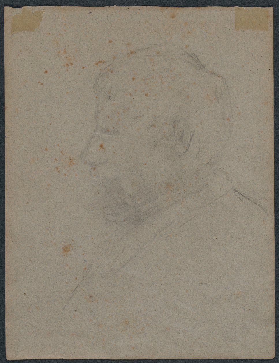 Profilo di un Uomo (verso) da Paul Gauguin