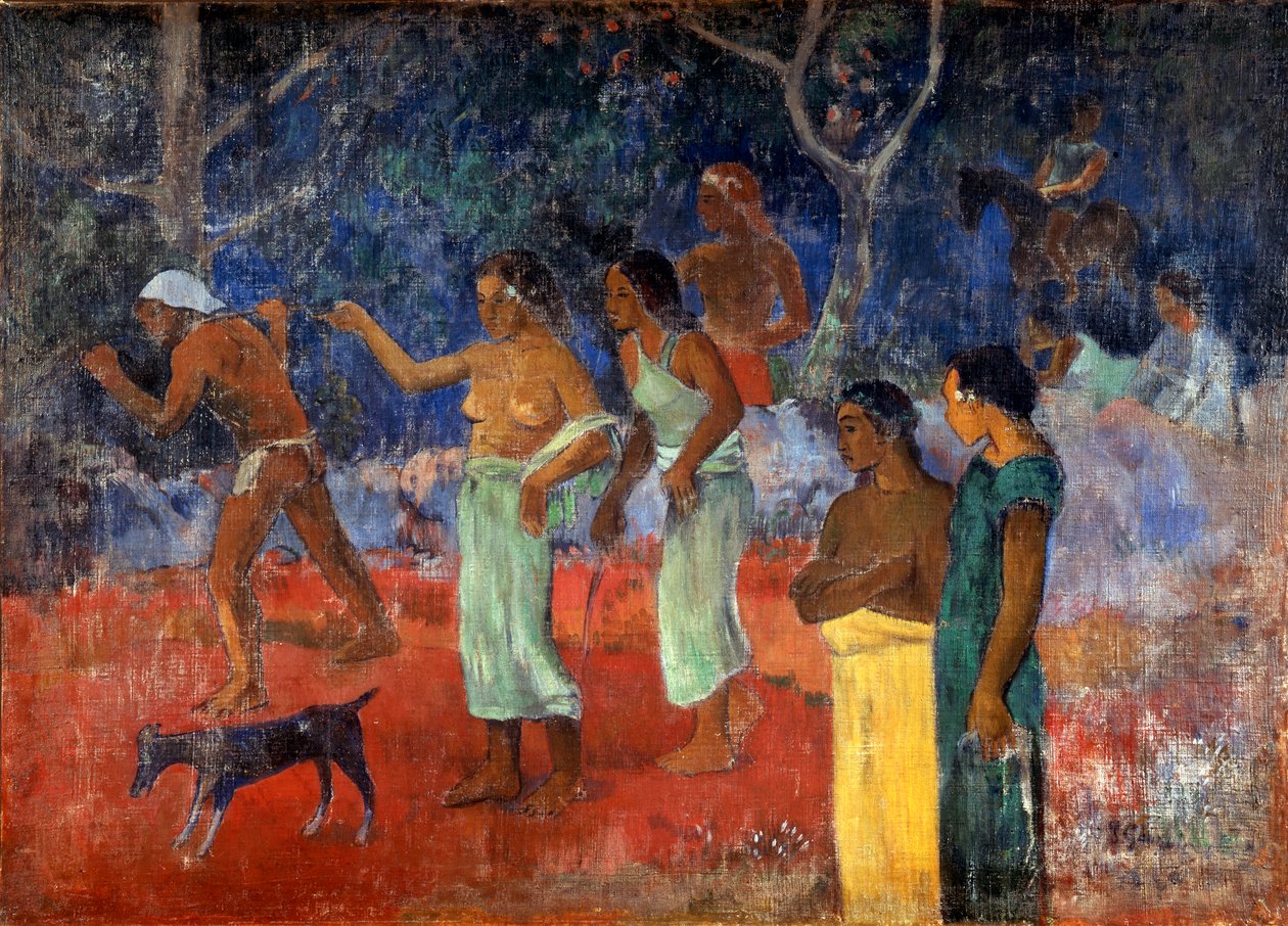 Scena di vita tahitiana, 1896 da Paul Gauguin