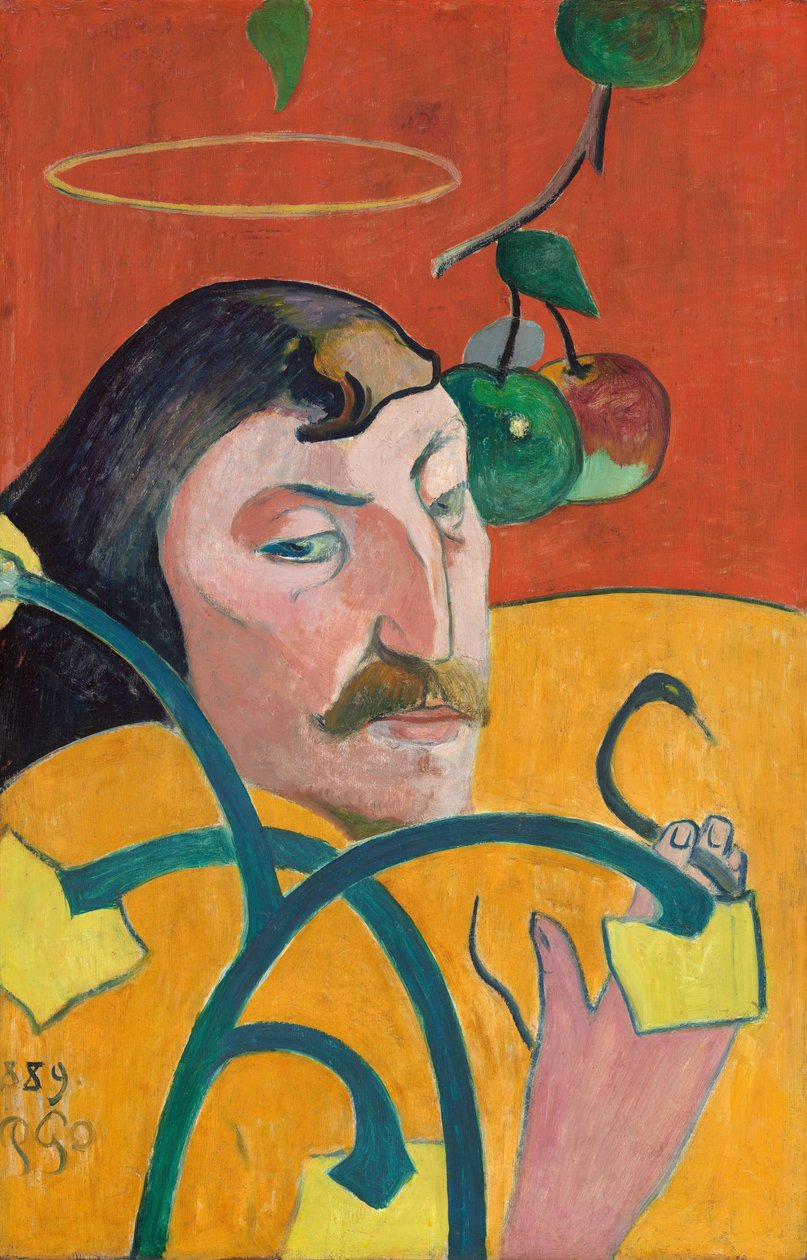 Autoritratto, 1889 da Paul Gauguin
