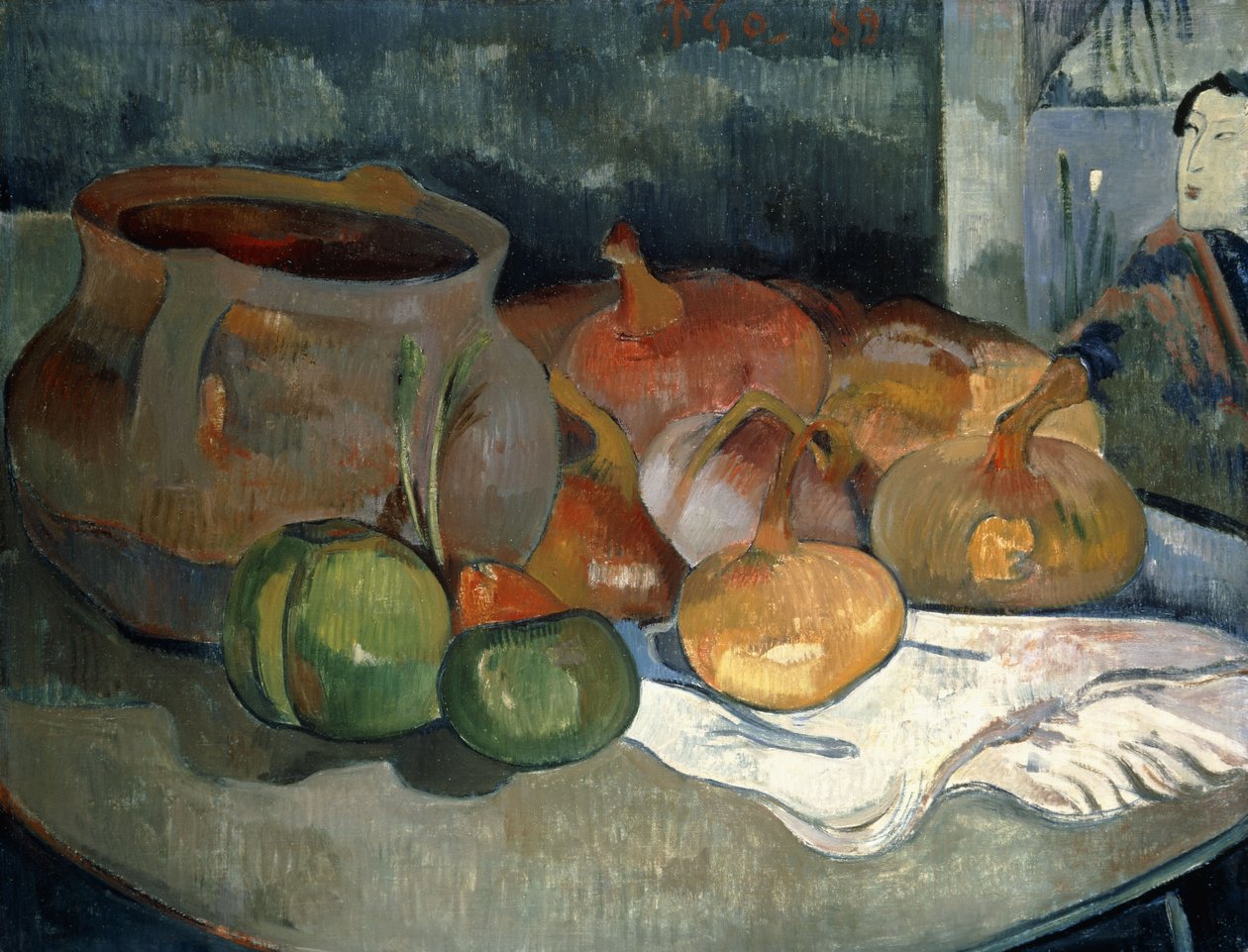 Natura morta con zucche, 1889 da Paul Gauguin