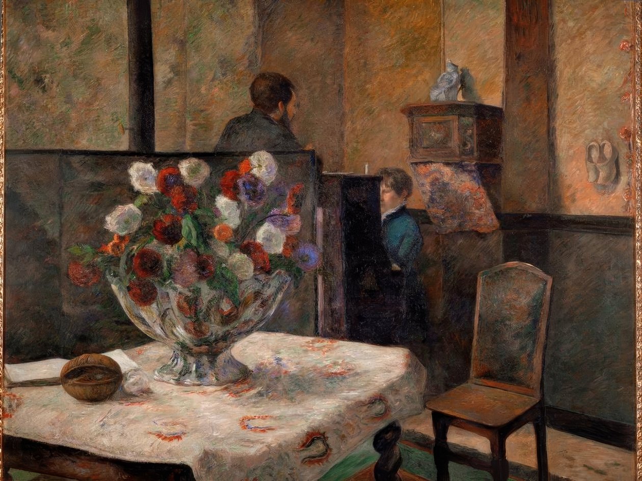 Natura morta con fiori da Paul Gauguin