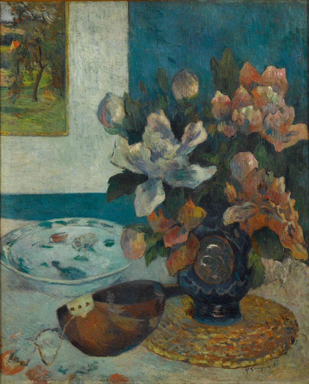 Natura morta con mandolino, 1885 da Paul Gauguin