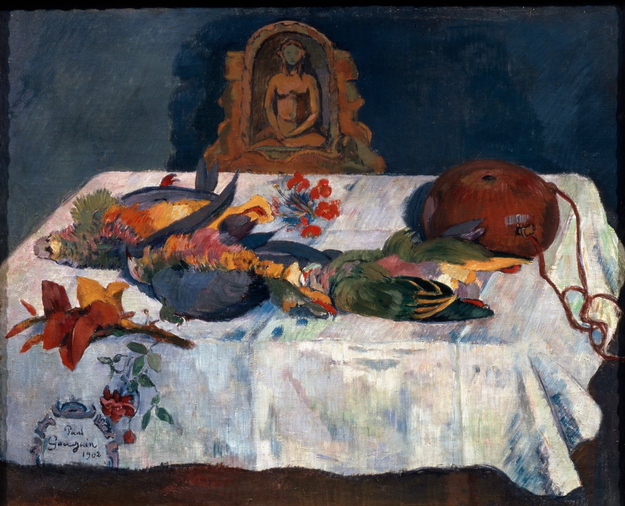 Natura morta con pappagalli, 1902 da Paul Gauguin