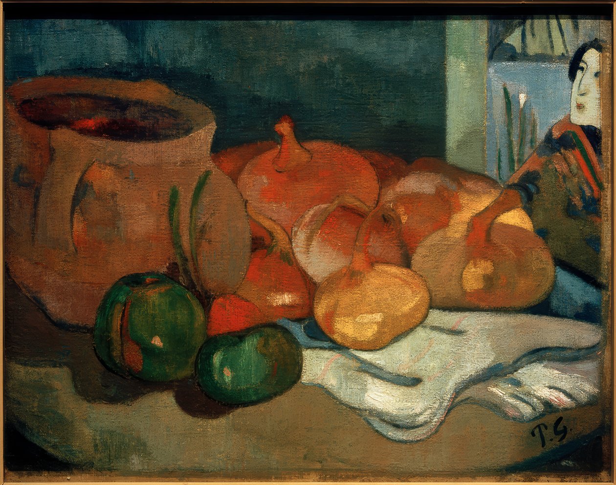 Natura morta con cipolle da Paul Gauguin