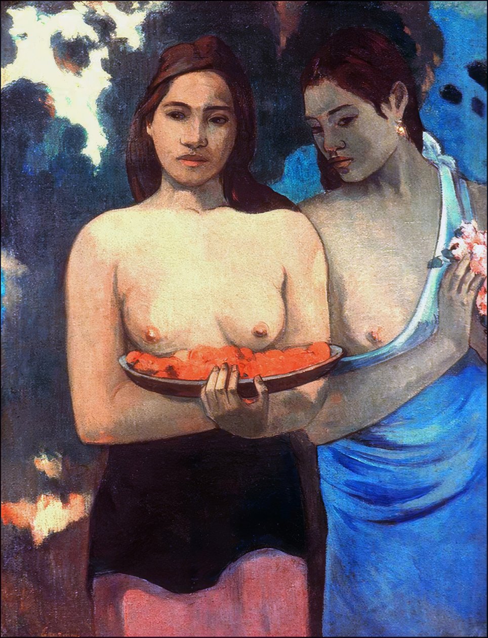 Tahiti: Due donne tahitiane da Paul Gauguin