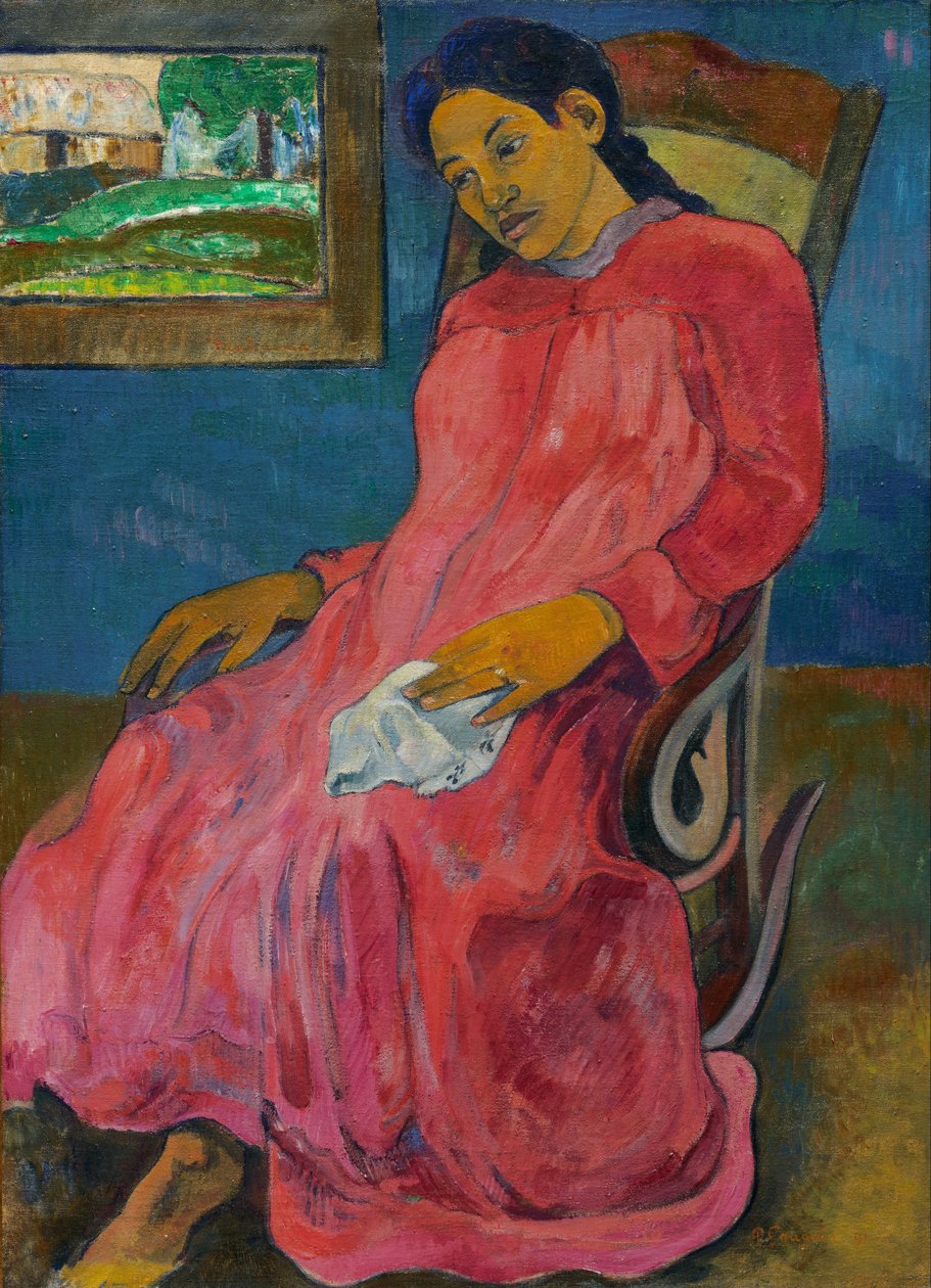 Tahitiano:  Faaturuma Malinconico da Paul Gauguin
