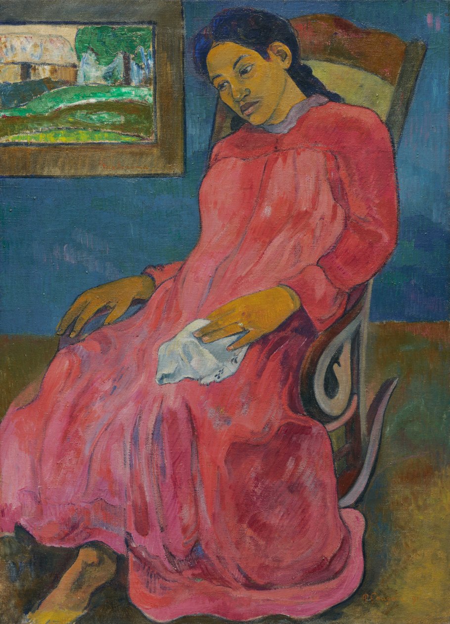 Tahitiano:  Faaturuma Malinconico da Paul Gauguin