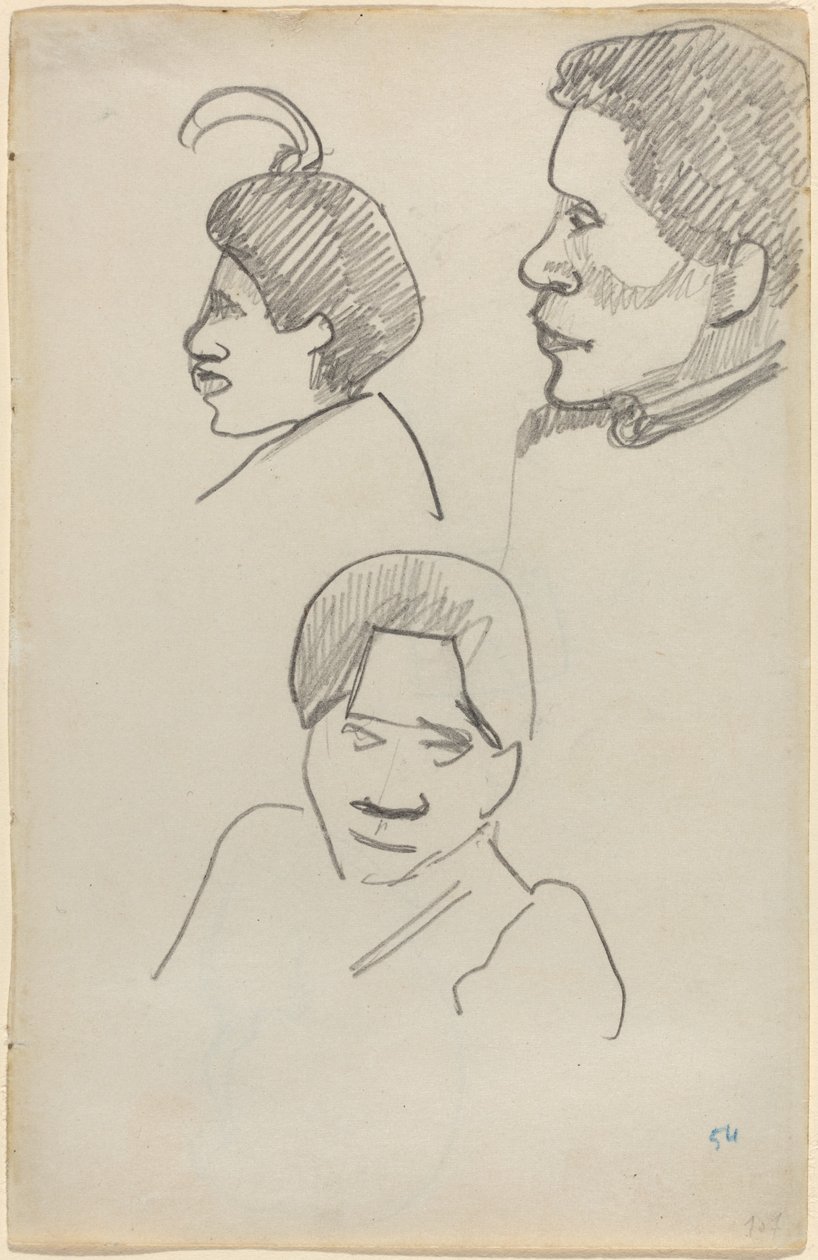 Teste Tahitiane da Paul Gauguin