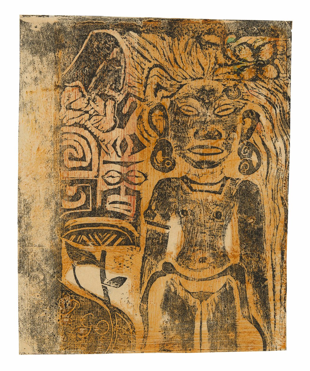 Idolo Tahitiano—la Dea Hina da Paul Gauguin