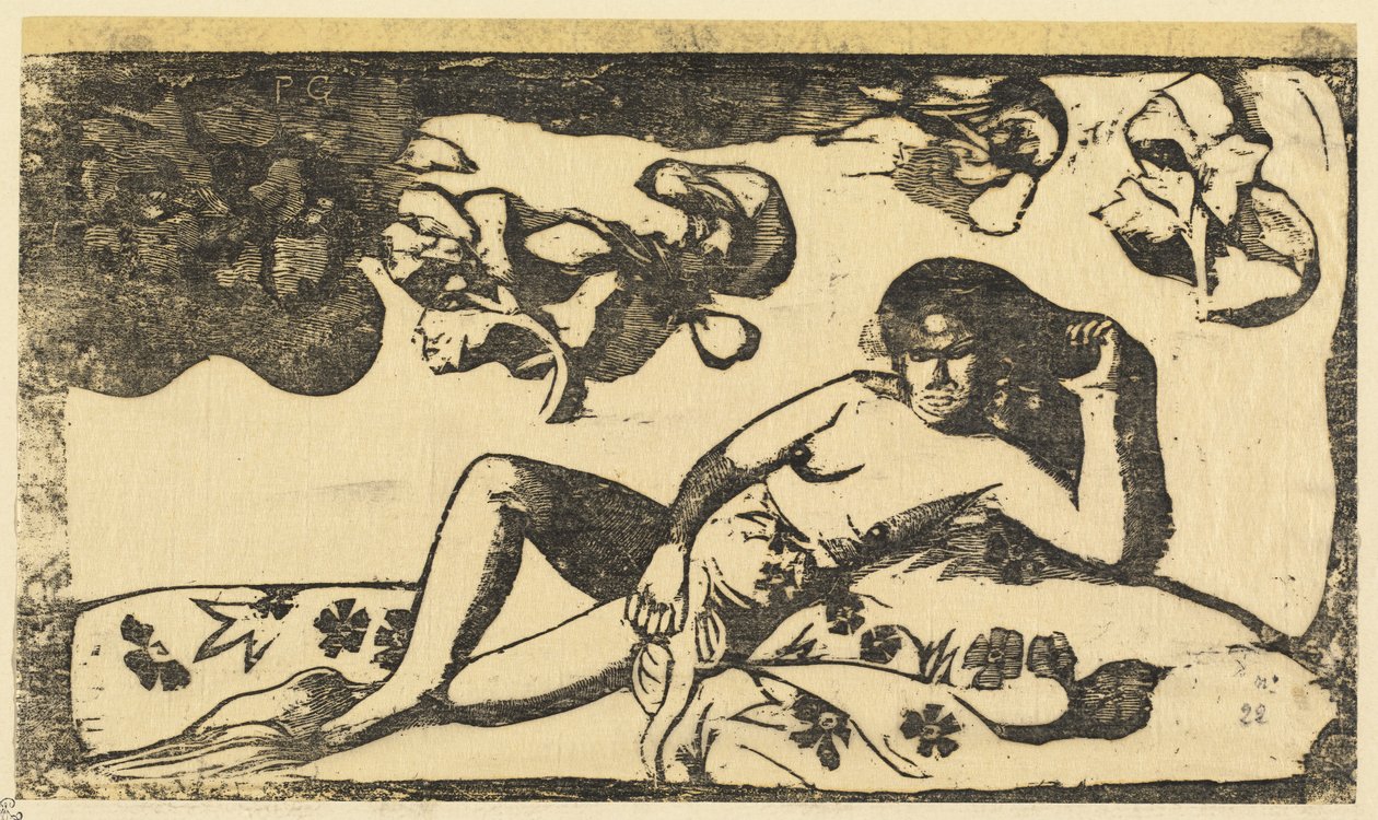 Te Arii Vahine (Signora di sangue reale) da Paul Gauguin