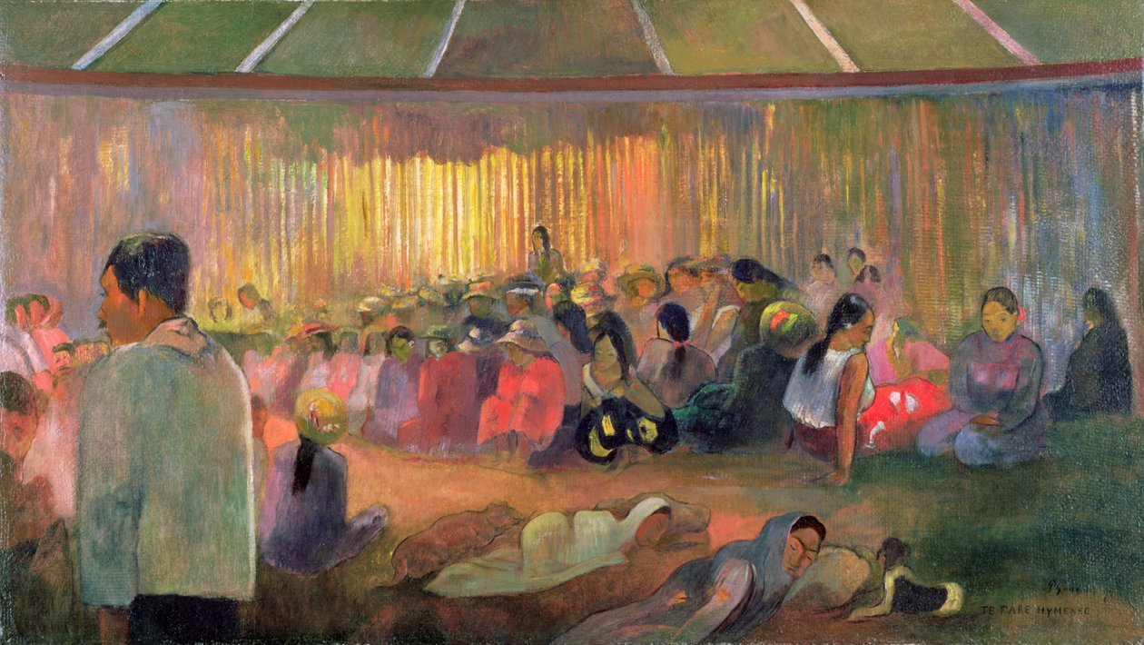 Te Fare Hymenee da Paul Gauguin