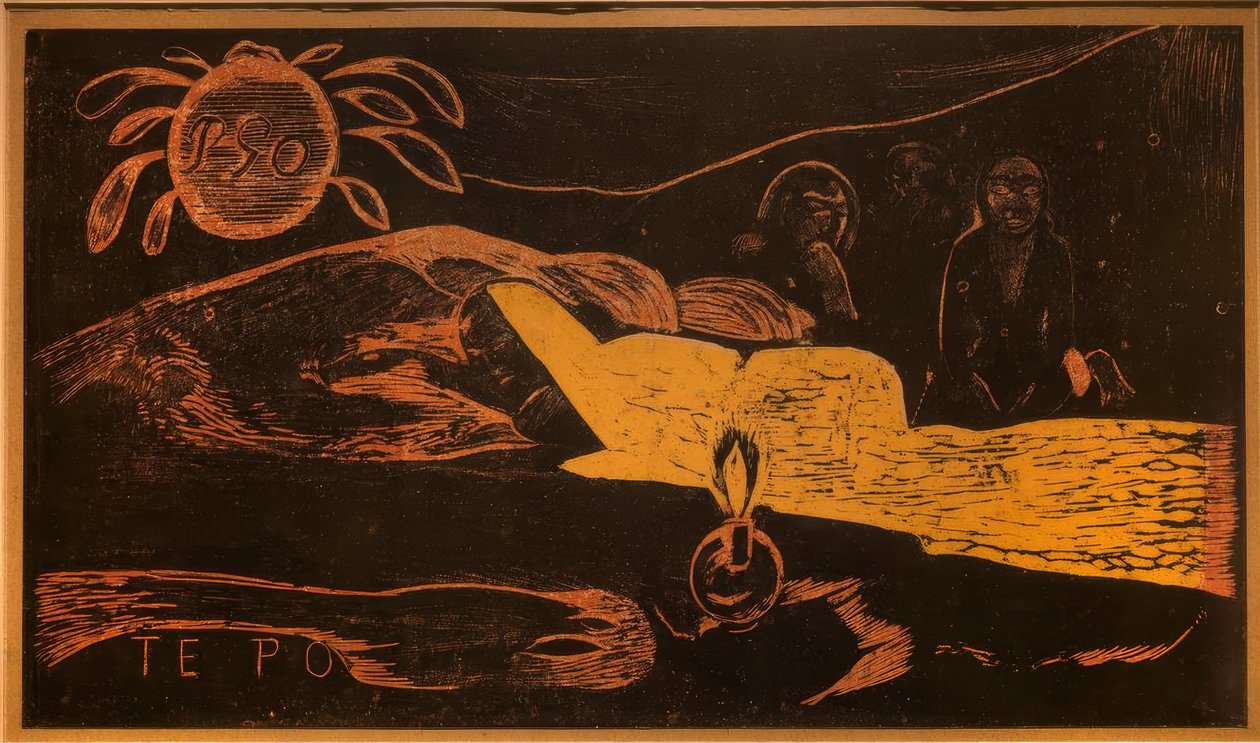 Te Po (La grande notte) da Paul Gauguin
