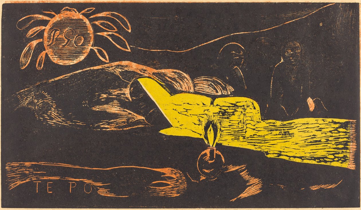 Te Po (La lunga notte) da Paul Gauguin