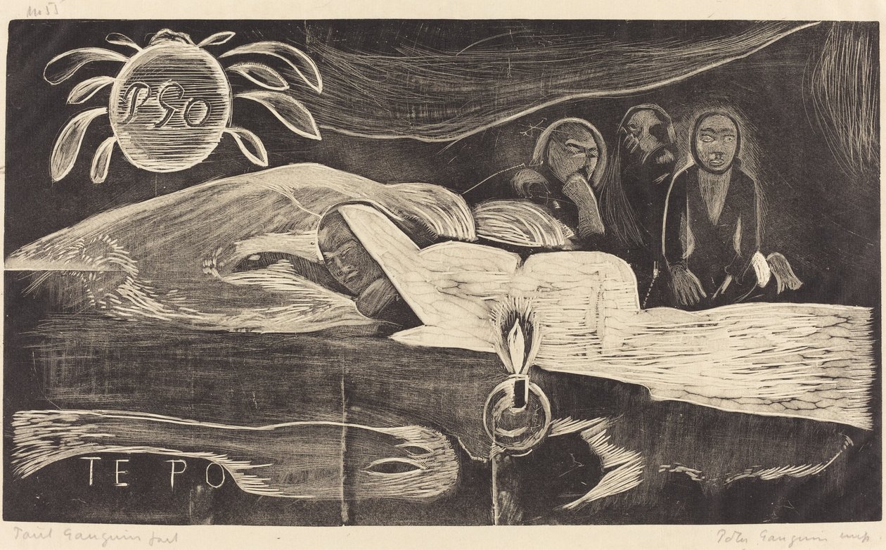 Te Po (La lunga notte) da Paul Gauguin